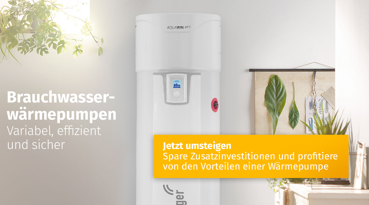 Brauchwasserwärmepumpen | BSH Energie